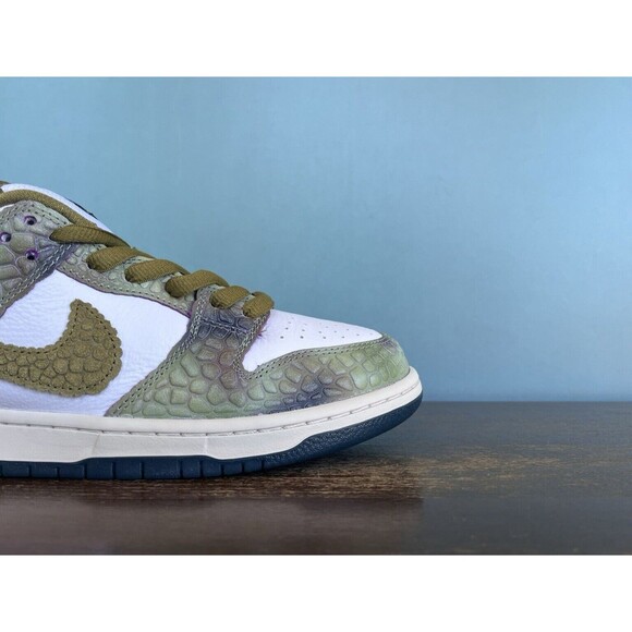 Nike SB Dunk Low Pro QS x Alexis Sablone "Chameleon" Men's Size 10 HJ3386-300 - Picture 5 of 11